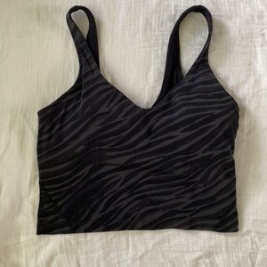 Lululemon Athletica Align Tank Size 6 in Le Tigre Camo Deep Coal Multi